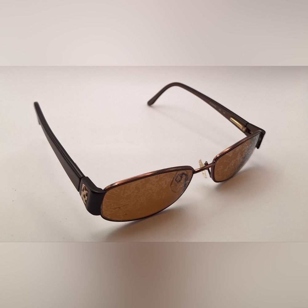 Sophia Loren M178 Brown Oval Sunglasses Frames Only